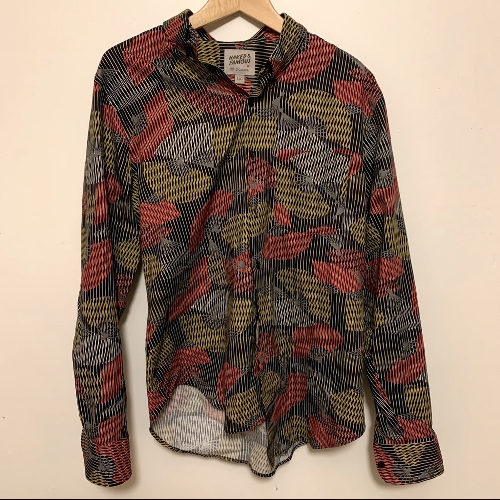 Naked & Famous Japanese Print Shirt